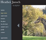 heather jansch - sculptor