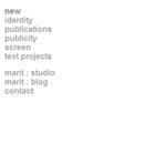 Marit Muenzberg - graphic designer